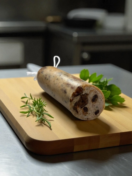 Boudin blanc aux pruneaux