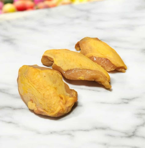 Filet de poulet élevé au maïs